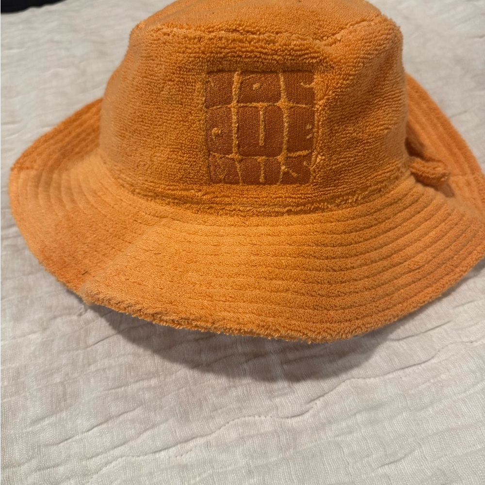 Jacquemus Kids Orange Bucket Hat
